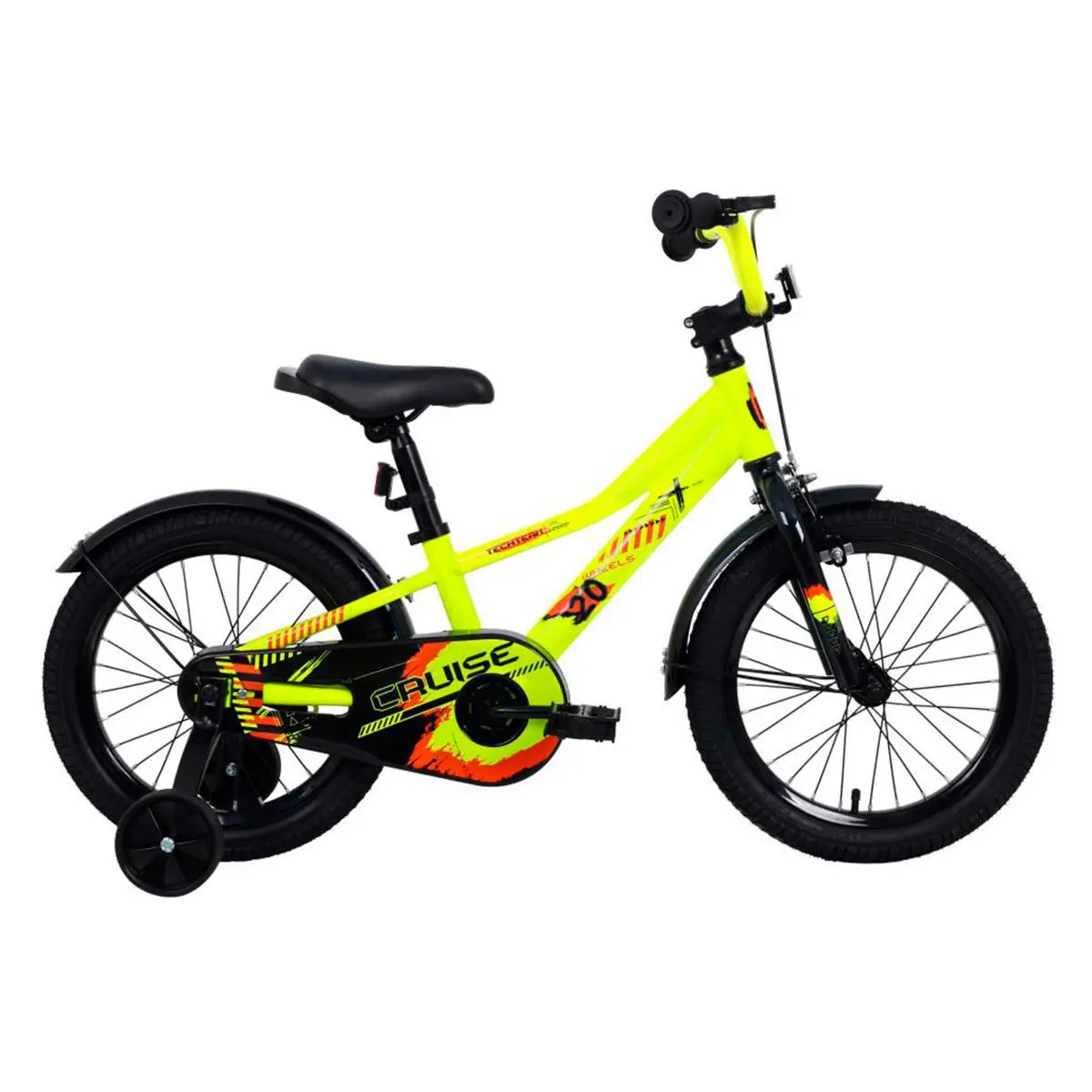 Велосипед Tech Team Cruise 20 neon green от магазина Супер Спорт